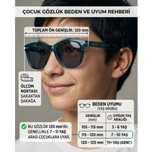 Funeyes Mavi Çocuk Güneş Gözlüğü Polarize Asetat Esnek Kırılmaya Dayanıklı Hammade