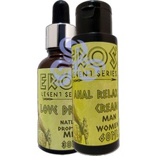 Eros Legent 60 ml Bay Bayan Reıaxcream + Erkeklere Özel Cinseldamla 30 ml