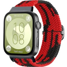 Trend Kapında Huawei Fit 4 Star Kordon - Kırmızı-Siyah