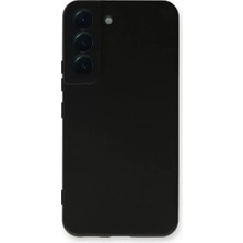 Trend Kapında Samsung Galaxy S23 Plus Kılıf Nano Içi Kadife Silikon - Siyah