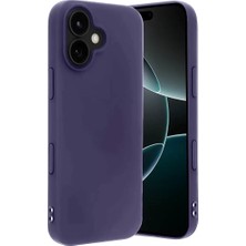 Trend Kapında Apple iPhone 17 First Silikon - Mürdüm