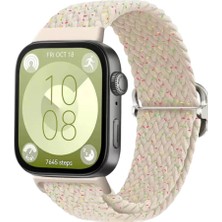 Trend Kapında Huawei Fit 4 Star Kordon - Gri-Turuncu