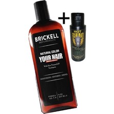 Brickell Saçsakal Beyazlatıcıerkeklere Özel Şampuan 237 ml + Hotrhino Bayan Zevkkremi