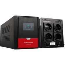 Trend Kapında Andespower UPS2000VA 2000VA 12V9AHX2 Ups Kesintisiz Güç Kaynağı Line - Interaktif
