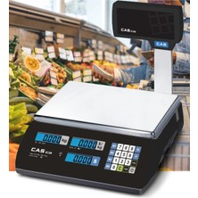 CAS Er-Jr Boyunlu 30 kg Tutar Hesaplamalı Terazi (Onaylı)