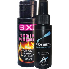 Alps Terkokusunu ve Tere Karşı Anti - Perspirant Sprey ve + Sıxx Vajnasıkılaştırıcı Krem