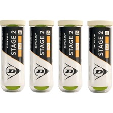 Wilson Dunlop Tb Stage 2 Orange 3'lü 4 Kutu Çocuk Tenis Topu