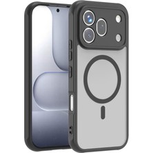 Microsonic Honor 600 Pro 5g Kılıf Matte Frostmag Siyah