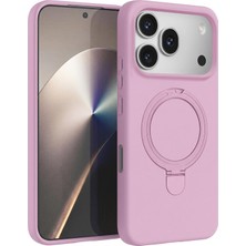 Microsonic Honor 600 Pro 5g Kılıf Aura Stant Magsafe Pembe