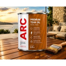 Arc Marin Arc Premium Teak Oil -1.kalite Teak Yağı 2,5 Lt