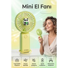 Saravita Mini El Fanı – Şarjlı Taşınabilir Masaüstü ve El Tipi Soğutucu Fan