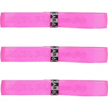 Karakal Super Grip 3'lü Pembe Squash Gribi