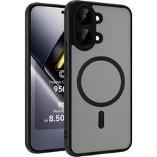 Microsonic Xiaomi Poco X8 Pro Max Kılıf Matte Frostmag Siyah