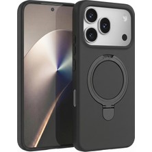 Microsonic Honor 600 Pro 5g Kılıf Aura Stant Magsafe Siyah