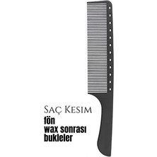 Trend Kapında Berber Kuaför Saç Kesim Bukleli Saç Fön Wax Sonrası Tarak 720627
