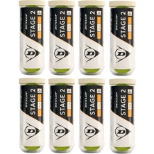 Wilson Dunlop Tb Stage 2 Orange 3'lü 8 Kutu Çocuk Tenis Topu
