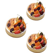 Delikli Tart Kalıbı 8X2 cm Yuvarlak 6 li