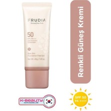 Belirtilmemiş Bare Skin Fondöten Etkili Renkli Yüz Güneş Kremi SPF50 Pa++++ 40 G
