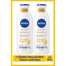 Belirtilmemiş Q10 7 Günde Sıkılaştırıcı Vücut Bakım Losyonu 250ML, C Vitamini, Nemlendirici, Kolajen, X2 Adet
