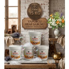Arap Sabunu  Vapurcu 15KG Kova
