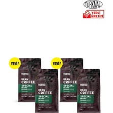Belirtilmemiş Çekirdek Kahve Special Blend Coffee Beans 250 gr x 4 Paket