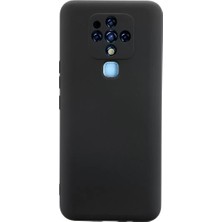 Trend Kapında Tecno Camon 16 Kılıf Nano Içi Kadife Silikon - Siyah