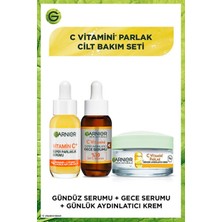 Belirtilmemiş Süper Aydınlatıcı Gündüz ve Gece Serumu & C Vitamini Parlak Günlük Aydınlatıcı Nemlendirici Krem