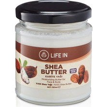 Belirtilmemiş Life In Shea Butter Vücut Yağı 150 ml Nemlendirici Etkili Katı Formda Cilt Bakımı İçin Özel Yağ