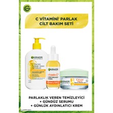 Belirtilmemiş C Vitamini Temizleyici & Serum & Krem Seti (Niasinamid + Salisilik Asit)
