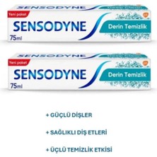 Belirtilmemiş Derin Temizlik Diş Macunu 75 ml 2 Adet