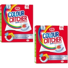 Belirtilmemiş Colour Catcher Renk Koruyucu Mendil 10'lu 2 Paket