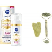 Belirtilmemiş LUMINOUS630 Leke Karşıtı Serum 30 ml + Yeşim Taşı Yüz Masaj Aleti Seti
