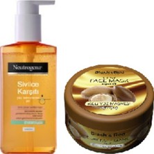 Belirtilmemiş Sivilce Karşıtı Yüz Temizleme Jeli 200 ml ve Argan Yağlı Killi Yüz Maskesi 400 gr