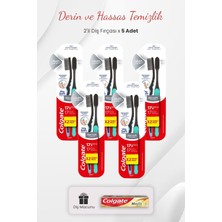 Belirtilmemiş Slim Soft Charcoal 2'li Diş Fırçası x 5 Adet ve Misvak Özlü Diş Macunu