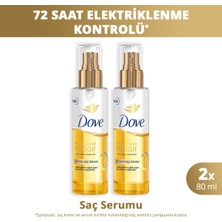 Belirtilmemiş Dove Çift Fazlı Saç Serumu Bond Intense Repair + Peptid Kompleksi 80 ml X2 Elektriklenme Kontrolü