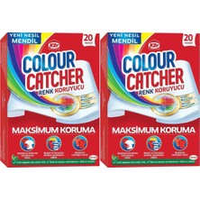 Belirtilmemiş Colour Catcher Renk Koruyucu Mendil 40 Lı Ekonomik Pk (2pk*20)