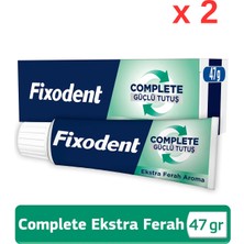 Belirtilmemiş Complete Ekstra Ferah Diş Protezi Yapıştırıcı Krem 47G - 2 Adet