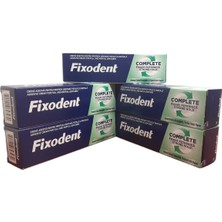 Belirtilmemiş Complete Güçlü Tutuş Extra Ferah Aroma Protez Yapıştırıcı Krem 47 gr x 5 Adet