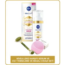 Belirtilmemiş Cellular Luminous 630 Antispot Leke Karşıtı Serum 30 ml ve Cilt Temizleme ve Masaj Cihazı Seti
