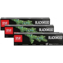 Belirtilmemiş Blackwood Siyah Diş Macunu 75 ml Güçlü Beyazlatma X3 Adet