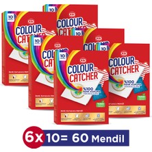 Belirtilmemiş Renk Koruyucu Mendil 6 x 10'lu Paket (60 Yıkama)