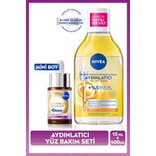 Belirtilmemiş LUMINOUS630 Skin Glow Aydınlatıcı Serum 15ML ve Aydınlatıcı Micellar Makyaj Temizleme Suyu 400ML