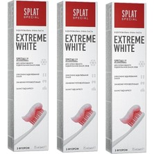Belirtilmemiş Extreme White Diş Macunu 75 ml * 3 Adet