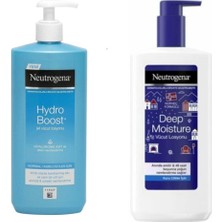 Belirtilmemiş Hydro Boost Jel Vücüt Losyonu 400 ml + Deep Moisture Vücut Losyonu 400 ml