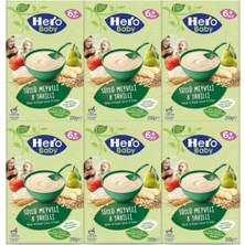 Belirtilmemiş Sütlü Meyveli 8 Tahıllı Kaşık Maması 200 gr x 6 Adet
