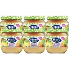 Belirtilmemiş Armutlu Şeftalili Ananaslı Kavanoz Maması 125 gr * 6 Adet