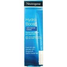 Belirtilmemiş Göz Çevresi Bakım Kremi ve Hydro Boost Yorgunluk Karşıtı Nemlendiric 15ML