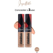 Belirtilmemiş Loreal Paris Infaillible 24H More Than Concealer 328 Lin x 2 Adet