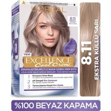 Belirtilmemiş L’oréal Paris Excellence Cool Creme Saç Boyası – 8.11 Ekstra Küllü Sarı