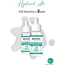 Belirtilmemiş Süper Serum Dolgunlaştıran Hyaluronik Aloe 30 ml x 2 Adet